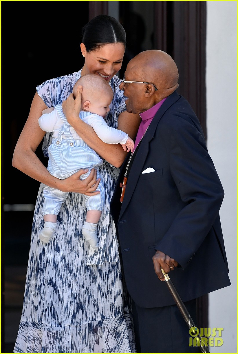 Prince Harry & Meghan Markle Pen Tribute to Desmond Tutu 'He Held Our