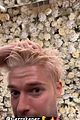 patrick schwarzenegger debuts new bleached blonde hair 05
