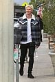 patrick schwarzenegger shows off platinum blonde hair while out in la 01