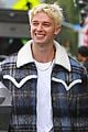 patrick schwarzenegger shows off platinum blonde hair while out in la 04