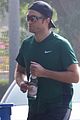robert pattinson stays hydrated after his tennis lesson 02