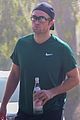 robert pattinson stays hydrated after his tennis lesson 04