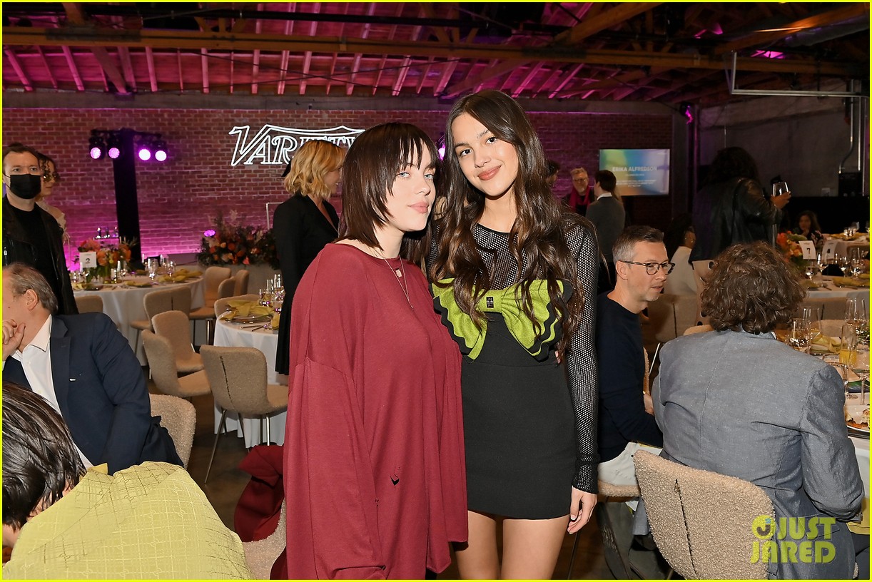 These Photos of Olivia Rodrigo Meeting Every Celeb at the Variety