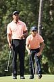 tiger woods son charlie matching outfits pnc champshionship round 1 12