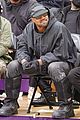 kanye west sits courtside with french montana donda basketball game 02