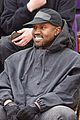 kanye west sits courtside with french montana donda basketball game 04