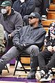 kanye west sits courtside with french montana donda basketball game 12