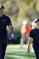 tiger woods plays golf with son charlie woods 10