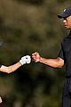 tiger woods plays golf with son charlie woods 14