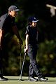 tiger woods plays golf with son charlie woods 23