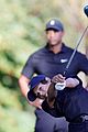 tiger woods plays golf with son charlie woods 25