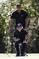 tiger woods plays golf with son charlie woods 31