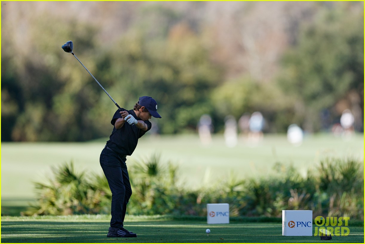 Tiger Woods Played Golf with His Son Charlie at the PNC Championship & The Photos Are So Good
