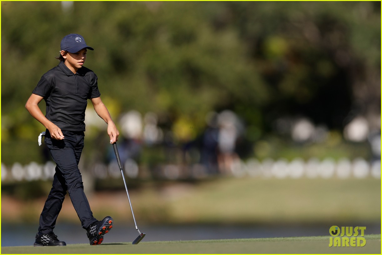 Tiger Woods Played Golf with His Son Charlie at the PNC Championship & The Photos Are So Good