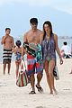 alessandra ambrosio richard lee show off some cute pda at the beach 107