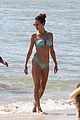 alessandra ambrosio richard lee show off some cute pda at the beach 15