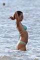 alessandra ambrosio richard lee show off some cute pda at the beach 45