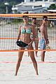 alessandra ambrosio richard lee show off some cute pda at the beach 49