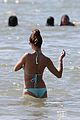 alessandra ambrosio richard lee show off some cute pda at the beach 51