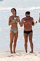 alessandra ambrosio richard lee show off some cute pda at the beach 52