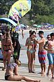 alessandra ambrosio richard lee show off some cute pda at the beach 69