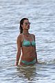 alessandra ambrosio richard lee show off some cute pda at the beach 82