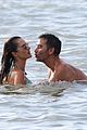 alessandra ambrosio richard lee show off some cute pda at the beach 88