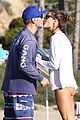 alessandra ambrosio richard lee share a kiss playing beach volleyball 04
