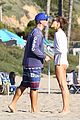 alessandra ambrosio richard lee share a kiss playing beach volleyball 22