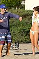 alessandra ambrosio richard lee share a kiss playing beach volleyball 78