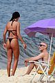 vincent cassel paddleboarding with wife tina kunakey 02