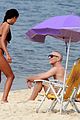 vincent cassel paddleboarding with wife tina kunakey 06