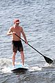 vincent cassel paddleboarding with wife tina kunakey 11
