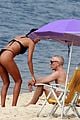vincent cassel paddleboarding with wife tina kunakey 27