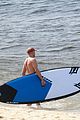 vincent cassel paddleboarding with wife tina kunakey 28