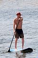 vincent cassel paddleboarding with wife tina kunakey 31