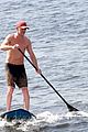 vincent cassel paddleboarding with wife tina kunakey 41