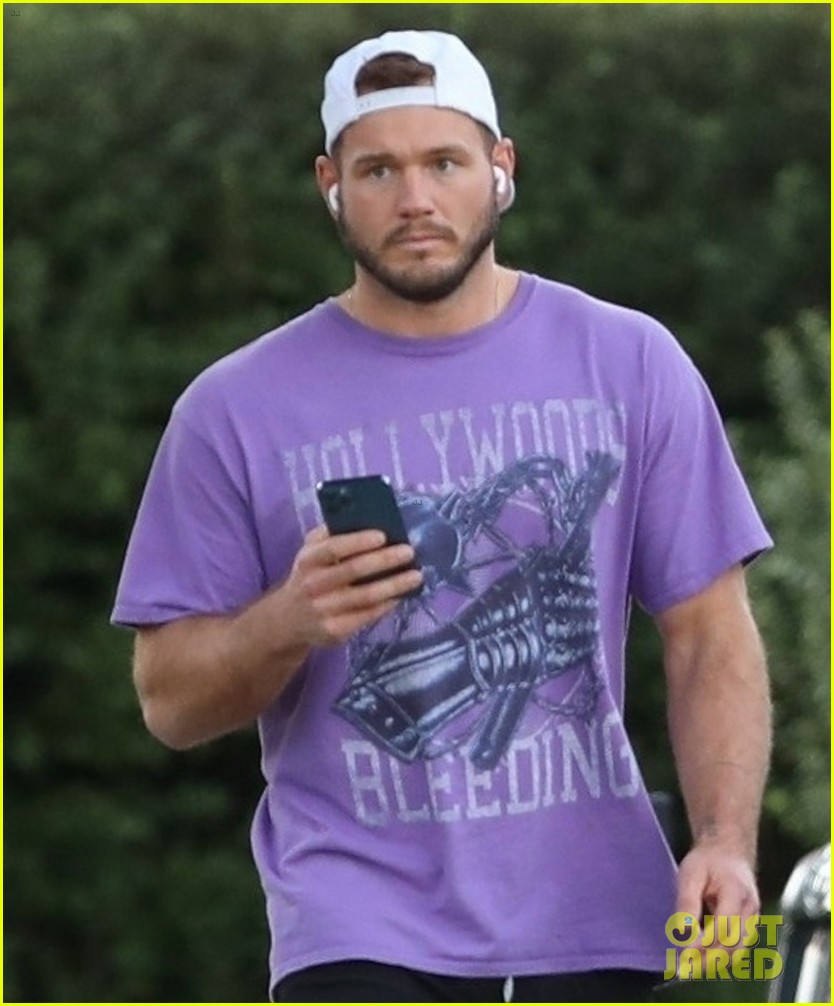 Colton Underwood Goes For Walk Around New Neighborhood After Buying