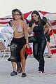 julia fox hits the beach with friends after kanye west date 19