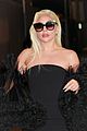 lady gaga wows in little black dress for jimmy kimmel live 04