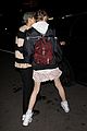 hunter schafer dominic fike hold hands night out in weho 09