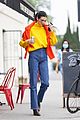 kendall jenner sports colorful outfit for day out in l a 01