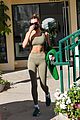 kendall jenner hailey bieber show off it physiques leaving pilates class 09