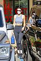 kendall jenner hailey bieber show off it physiques leaving pilates class 10