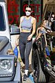 kendall jenner hailey bieber show off it physiques leaving pilates class 13