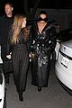 kim kardashian wears large sunglasses black leather trench coat art gallery 04