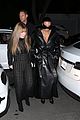 kim kardashian wears large sunglasses black leather trench coat art gallery 16