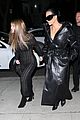 kim kardashian wears large sunglasses black leather trench coat art gallery 20