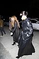 kim kardashian wears large sunglasses black leather trench coat art gallery 25