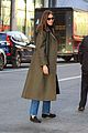 karlie kloss debuts new brunette hair during nyc outing 07